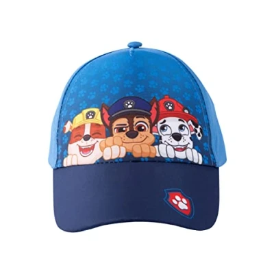 Image of Paw Patrol Cap for Children Baseball Adjustable blue, 6 5/8