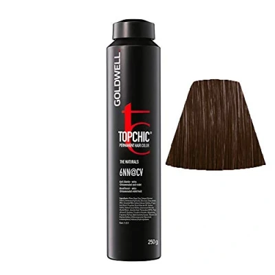 Image of 6NN @CV Dark Blonde Cool Violet Goldwell Topchic Cylinder 250gr