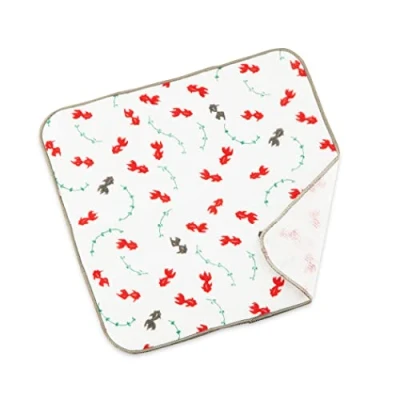 Image of NOREN Handkerchief 100% cotton (Goldfish) for women Senshu Quick Drying highly Absorbent