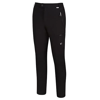 Image of Regatta Highton Men&#039;s Winter Trousers Stretch Ultra Water Repellent and Protective (UV) with Elastic Waist Zipped Pockets