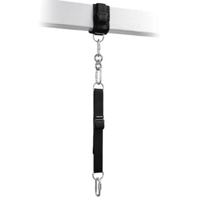 Image of Meister Beam Wrap + Extension Strap Mounting Kit for Hanging Heavy Bags 8&quot; 38&quot; Black