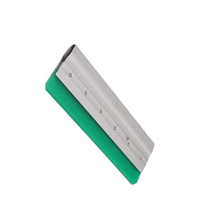 Image of TOOLDO Aluminium Silk Screen Printing Squeegee Handle Rubber Blade Scraper for 30cm V cut