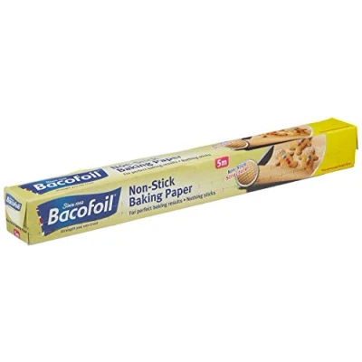 Image of Bacofoil Baco Non Stick Baking Paper 5 m x 380 mm Pm1.49 1 Unit, 26079