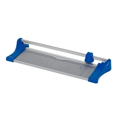 Image of Q CONNECT A3 Rotary Trimmer,Silver/Blue