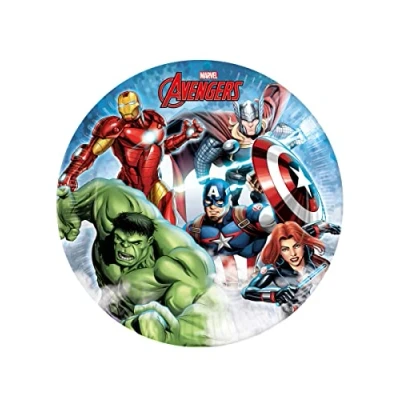 Image of Procos Avengers Infinity Stones Pack of 8 Party Plates