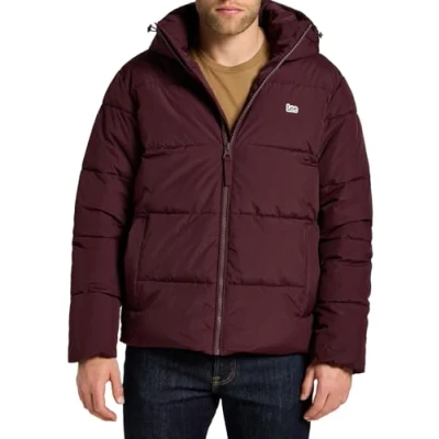 Image of Lee Men&#039;s Puffer Jacket, Velvet Bed, S