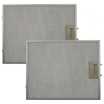 Image of vhbw 2 x Filter Metal Grease Filters Compatible with Siemens LC96GA530/02, LC96GA530/01, LC96GA230/02 Cooker Hood 34.9 29.6 0.8 cm,