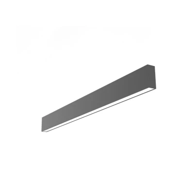 Image of Suspended Backlit CCT LED Batten Black Kosnic Nachi