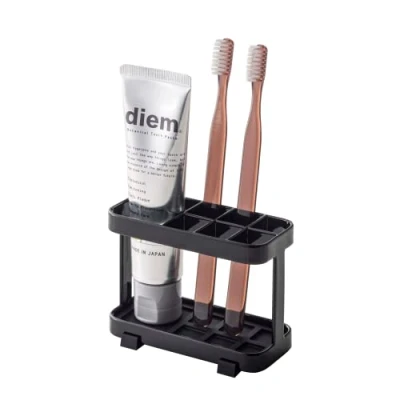 Image of Yamazaki TOWER TOOTHBRUSH STAND BK