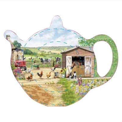 Image of The Leonardo Collection LP94767 Macneil Farmhouse Tea Bag Tidy