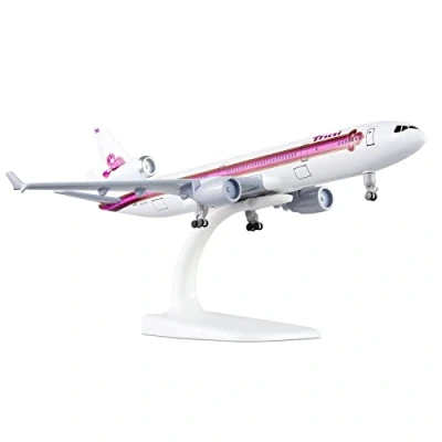 Image of Busyflies 1:300 Scale MD 11 Thailand Airplane Models Alloy Diecast Model