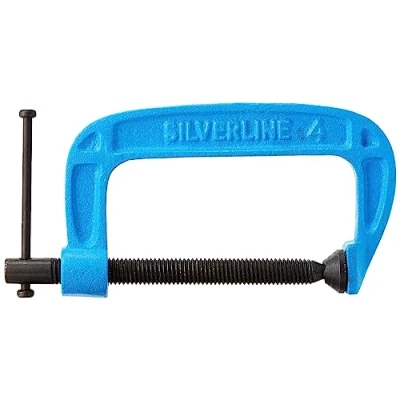 Image of Silverline Light Duty G Clamp 100mm