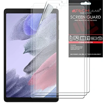 Image of TECHGEAR 3 Pack Galaxy Tab A7 Lite 8.7&quot; Screen Protectors (SM T220 / SM T225), Ultra CLEAR Protector Guard Cover Designed for Samsung 2021