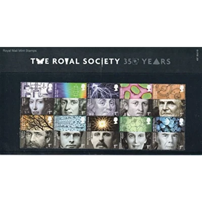 Image of 2010 The Royal Society 350 Years Presentation Pack Stamps No:437