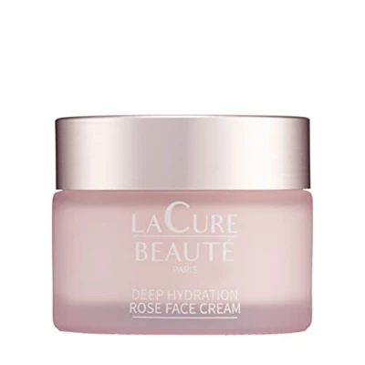 Image of LA CURE BEAUTE Deep Hydration Rose Face Cream 50ml Natural French Beauty Must Have