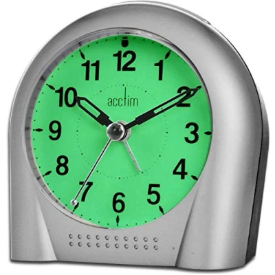 Image of Acctim Sweeper Alarm Clock Silver