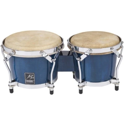 Image of Performance Percussion Bongos Trans Red Finish