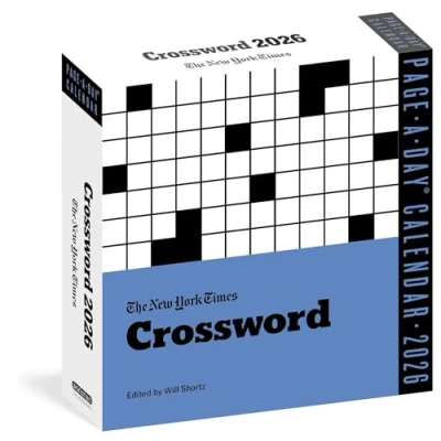 Image of New York Times Crossword Page A Day® Calendar 2026