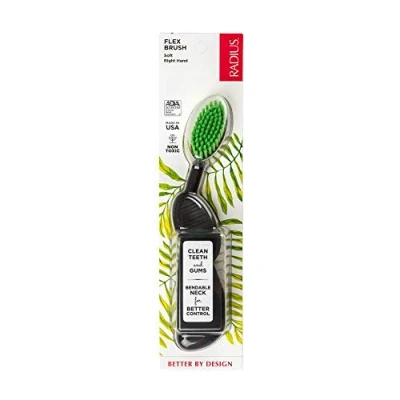Image of Radius, Flex Toothbrush, Soft, Right Hand, 1 Colours May Vary