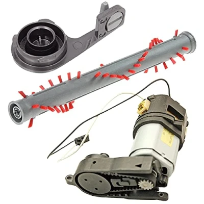 Image of SPARES2GO Brushroll + Cleaning Head Motor &amp; Cables End Cap compatible with Dyson DC24 DC24i Vacuum Cleaner