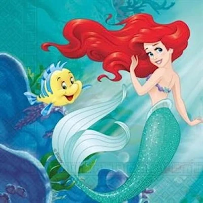 Image of Procos Ariel Curious Paper Napkins (20pk 13x13in / 33x33cms)