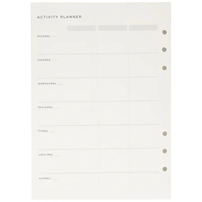 Image of 2021 Filofax A5 Organiser Activity Planner Refill