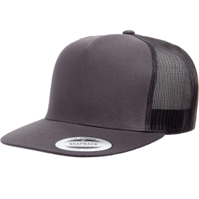 Image of Flexfit Unisex Classic Trucker Cap, Women and Men One Size, Darkgray, XXL