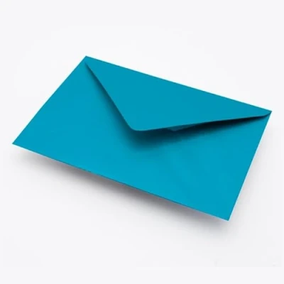Image of Craft UK 2418 C6 (114 X 162) Splash Blue 100 Envelopes GSM (50 Pack)