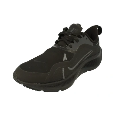 Image of NIKE Air Zoom Pegasus 37 Shield Mens Running Trainers CQ7935 Sneakers Shoes (UK 7.5 US 8.5 EU 42, Black Anthracite 001)