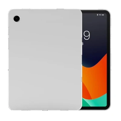 Image of kwmobile Case Compatible with Samsung Galaxy Tab A9+ Soft TPU Back Protector Cover for Tablet Transparent