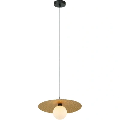 Image of Malor Modern 1 Light Dome Pendant Ceiling Light, G9 Italux