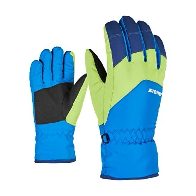 Image of Ziener Children&#039;s Lando Glove Junior Ski Gloves Winter Sports Persian Blue 6 (L)