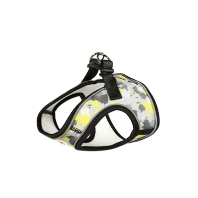 Image of Doodlebone Snappy Harness, Neon Paint Splat, 3