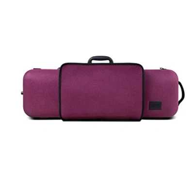 Image of Violin Case Bio A 4/4 with Music Pocket, Side Handle, Adjustable Neck Rest Colour: Purple