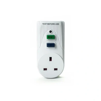 Image of Status Plug In RCD UK 3 Pin 13A Power Breaker Safety Outlet Adaptor