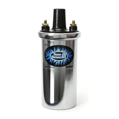 Image of Pertronix 44001 Flame Thrower III Chrome 45,000 Volt 0.32 ohm Coil
