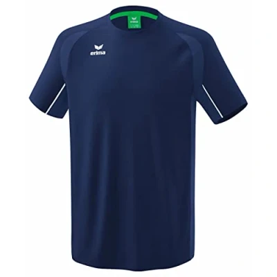 Image of Erima Men&#039;s League Star Training T Shirt, New Navy/White, S