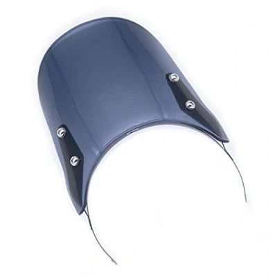 Image of Motorcycle Headlight Visor Fairing Windshield For Royal Enfield Classic 500 (Smoke)
