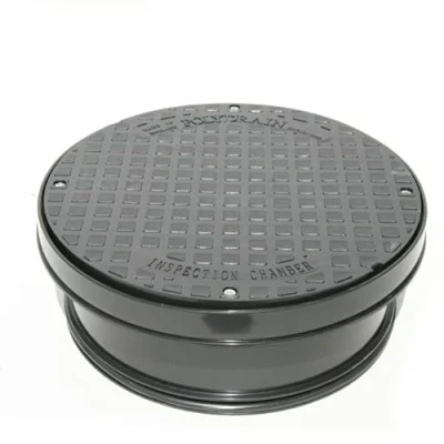 Image of Underground Drainage 320mm Inspection Chamber Cover Round Manhole Drain