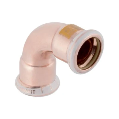 Image of Geberit Mapress Copper Press Fit Elbow 45 Degree (Gas) 28mm 34517