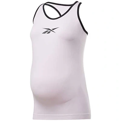Image of Reebok Sr Maternity Tank Top, Woman, womens, FP8127, Pixel Pink, XXS