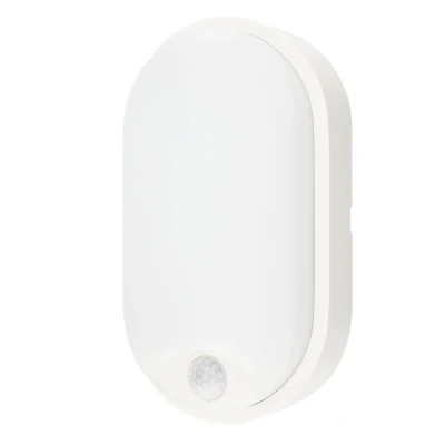 Image of SENSITIVE LED Outdoor Flush with Sensor White, IP54 1000lm 4000K 21.2x11.9x6cm