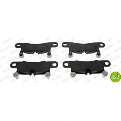 Image of 7P0698451, 95835193950, 95835293900, 95835293950, 95835293970 Brake pad set FERODO PREMIER ECO FRICTION FDB4424 PORSCHE: Cayenne, 911 Coupe