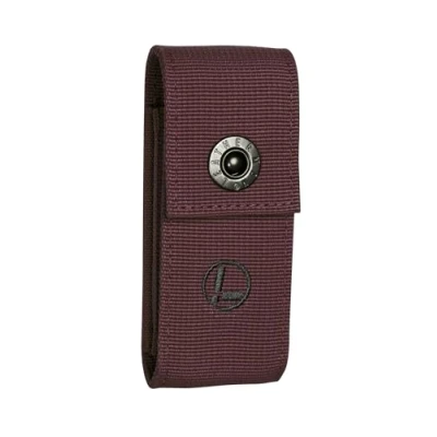 Image of Leatherman Nylon Sheath Holster for Charge, Crunch, Rebar, Rev, Skeletool, Wave &amp; Wingman, Cranberry, Medium
