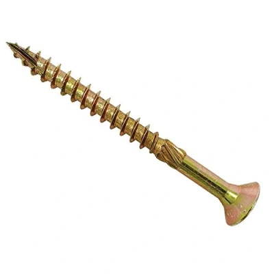 Image of Spectre Advanced Multi purpose Woodscrews 5.0 x 70mm Zinc Yellow Passivated Box 100