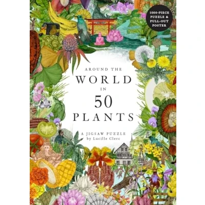 Image of Around the World in 50 Plants 1000 Piece Puzzle: A Jigsaw Puzzle