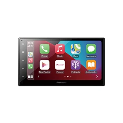 Image of Pioneer SPH DA160DAB F 6.8&quot; 2 DIN Media Keiver with Apple CarPlay, Android Car, DAB+ and Bluetooth, Includes Screen Protector