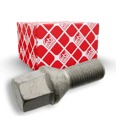 Image of 1476244080 Wheel Bolt FEBI BILSTEIN 12707 M14 x 1,5 Conical Seat F 25mm 10.9 19 Zink flake coated Steel Male Hex