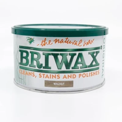 Image of Briwax Original Walnut Wax Polish 400g (Japanese Labelled Version) Same UK Product Inside Furniture Cleans, Stains and Polishes
