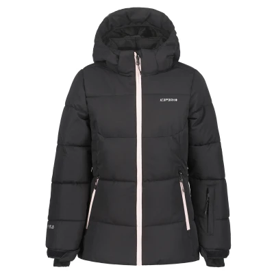 Image of Icepeak Loris JR Unisex Ski jacket for kids, Size: 7 8y, Black